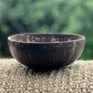 Coconut Bowl Hand carved Smooth Design