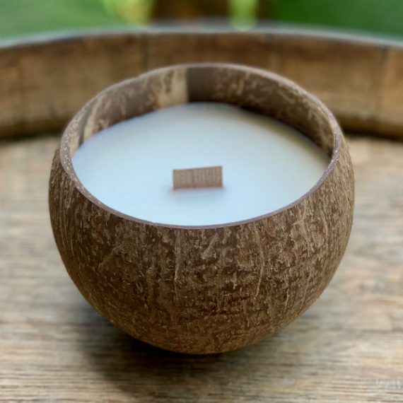 Golden Cedar & Coconut Soy Candle 370g main image 1