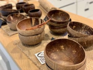 Coconut Bowls handcrafted