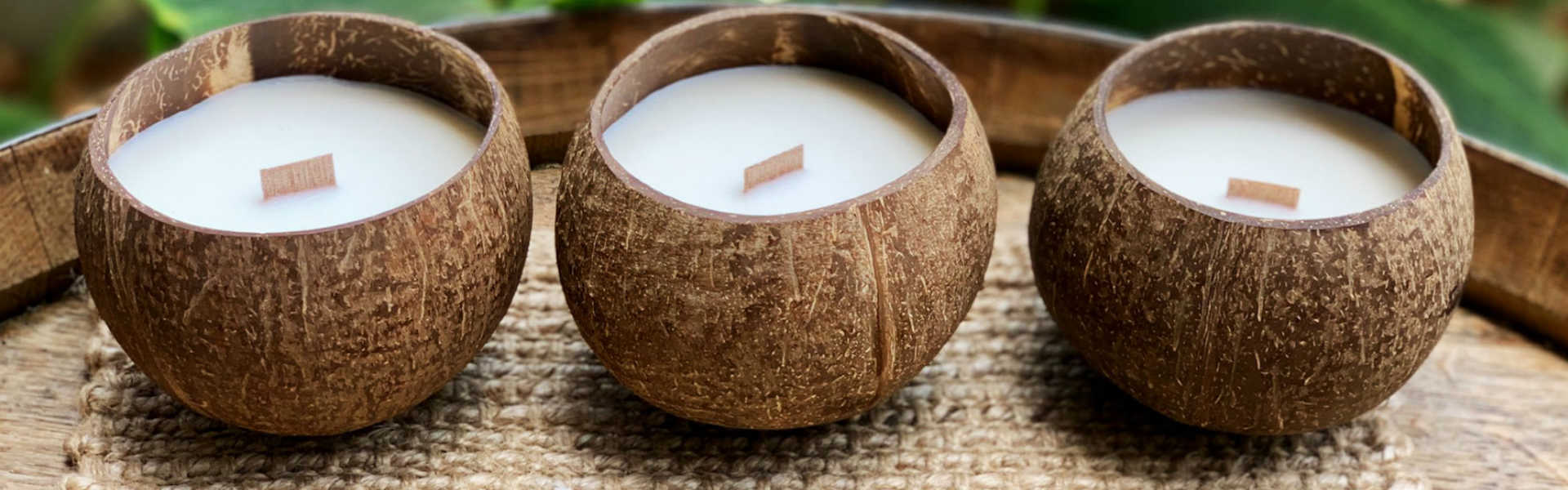 Soy Candles in Coconut